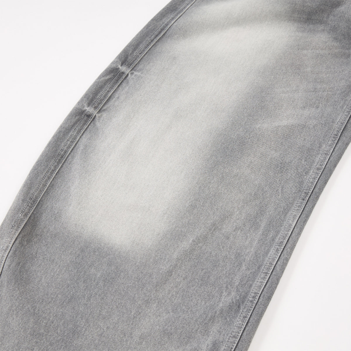 Vintage Gray Distressed High Waist Jeans