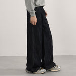 Classic Dark Wash High Waist Wide Leg Jeans