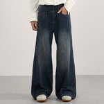 Light Wash High Waist Relaxed Wide Leg Jeans
