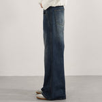 Light Wash High Waist Relaxed Wide Leg Jeans