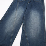 Light Wash High Waist Relaxed Wide Leg Jeans
