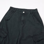 Utility Wide Leg Side Pocket Pants