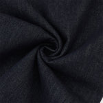 Wide Leg Contrast Stripe Denim Jeans