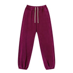 Jogger holgado descolorido y lavado