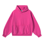 Sudadera con capucha de felpa de novio de gran tamaño