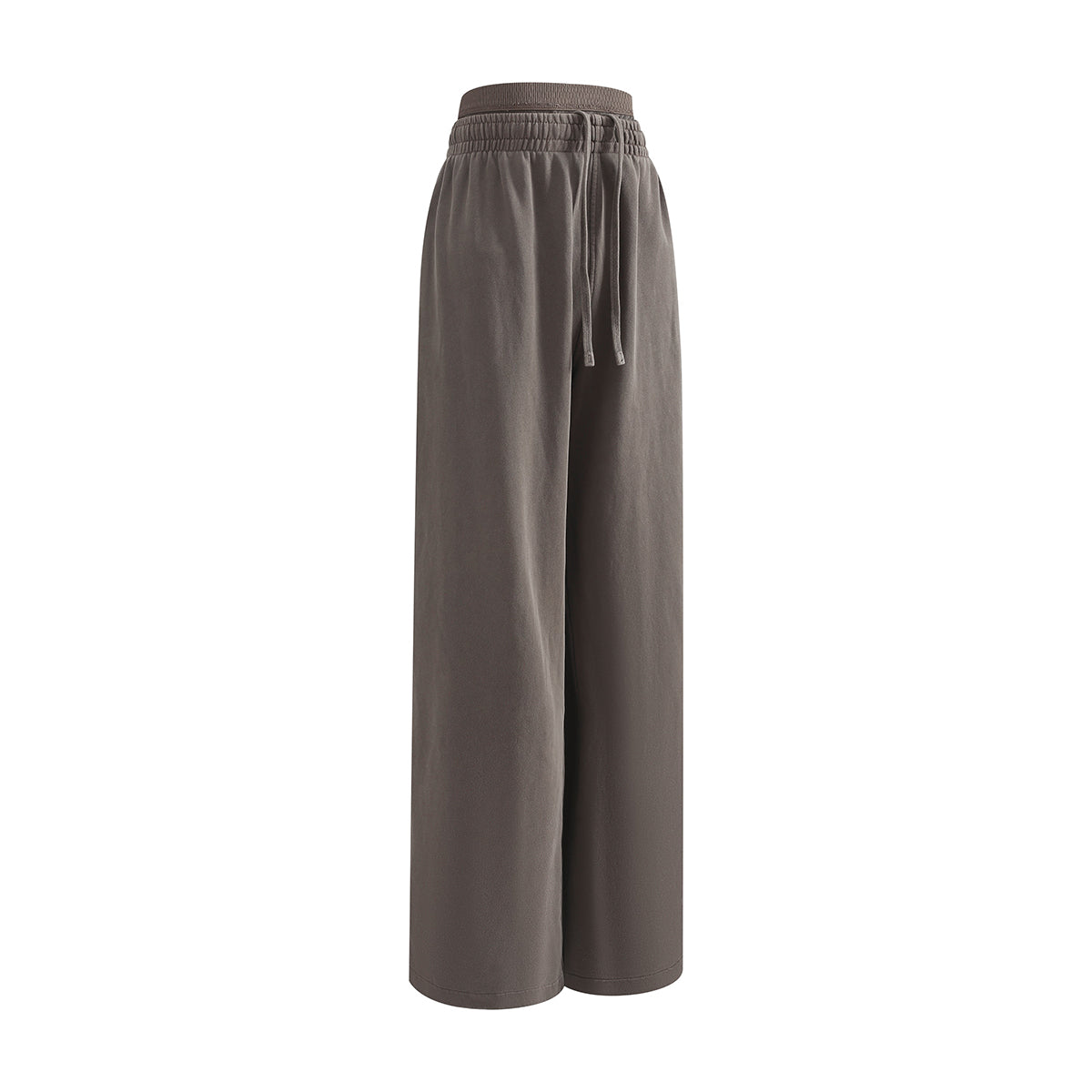 Heavy Wash Cotton Double Waistband Sweatpants