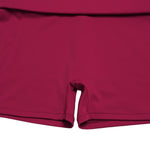 Folded Waistband Contoured‑Booty Elevated‑Feel Shorts