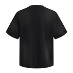 Swirl Dyed Distressed Pocket Loose Fit Crew Tee