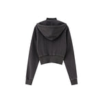 Detachable Hood Double Slider Fleece Hoodie