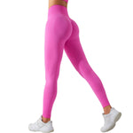 High-Waisted Seamless Yoga Leggings