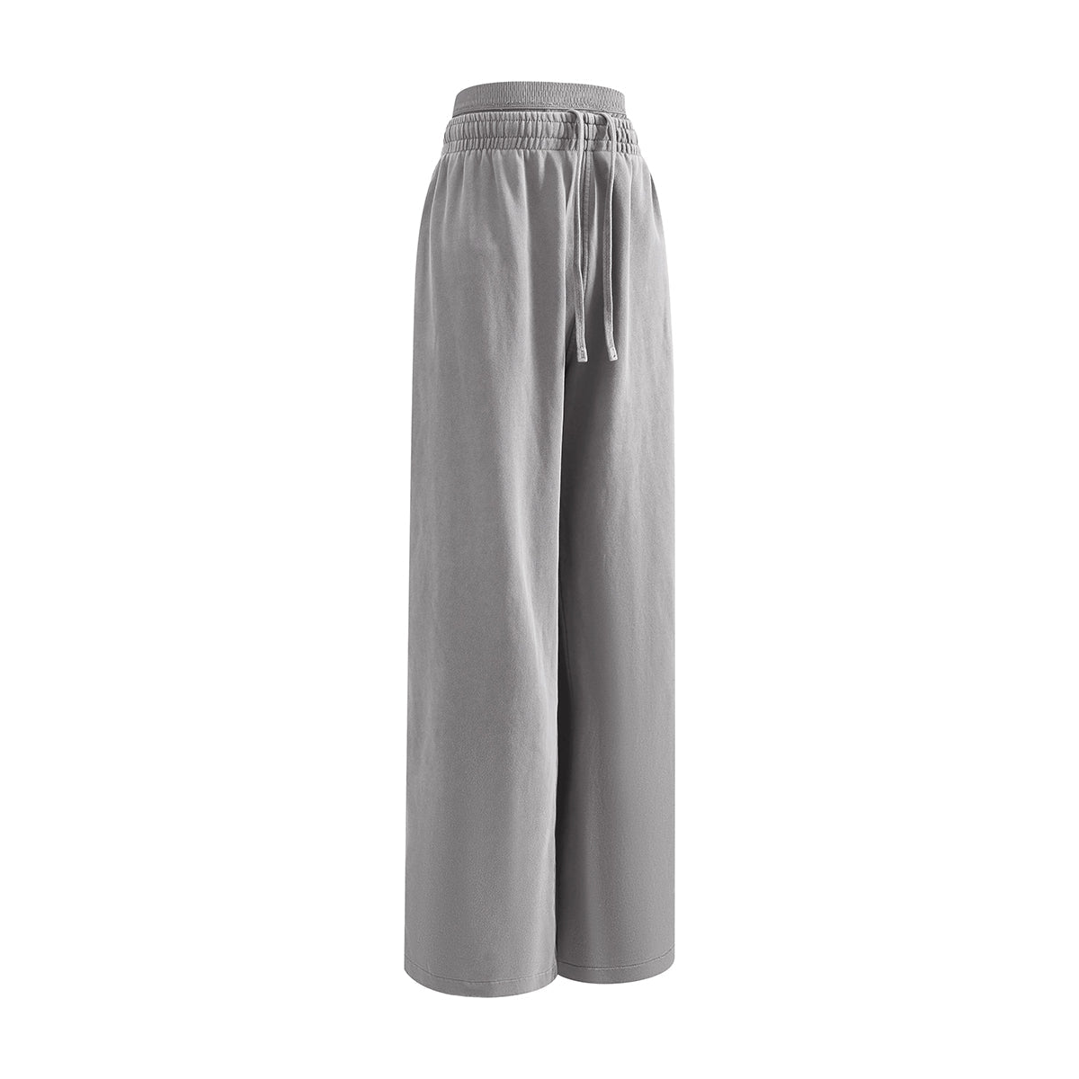 Heavy Wash Cotton Double Waistband Sweatpants