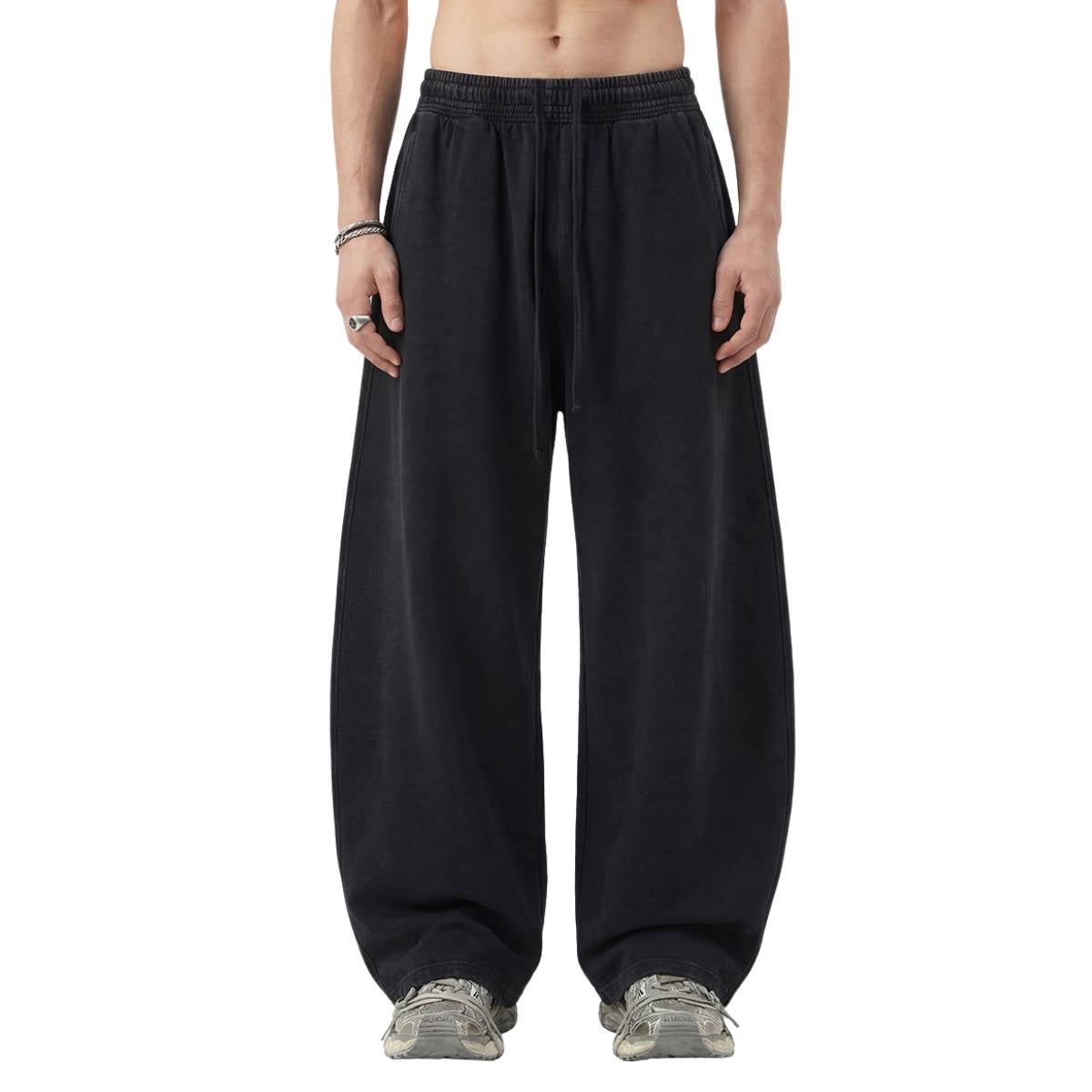 Jogger descolorido lavado con ácido