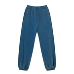 Jogger holgado descolorido y lavado