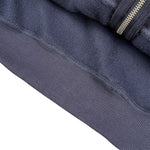 Boxy Cropped 340G Thermal Fleece Zip Hoodie