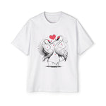Sandhill Cranes Dancing With Love Graphic Tee-INNBLAC Fashion Apparel