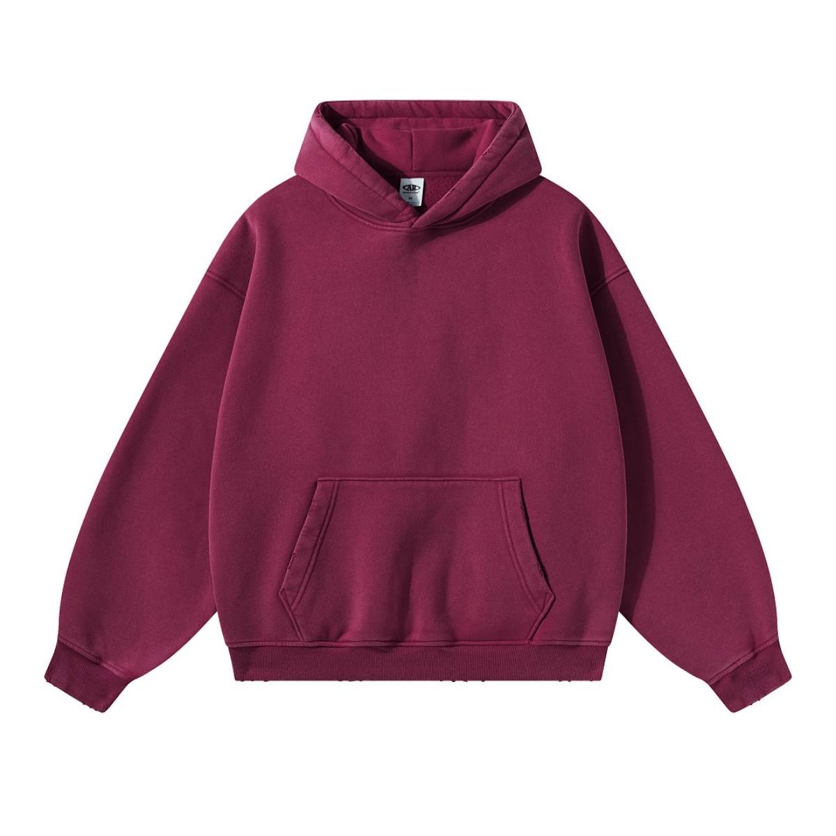 Sudadera con capucha de felpa de novio de gran tamaño