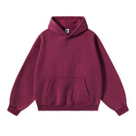 Sudadera con capucha de felpa de novio de gran tamaño