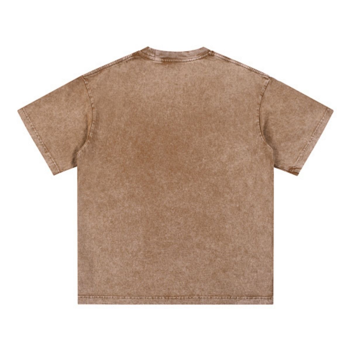 Washed Faded Baggy Cotton Tee 7.5oz