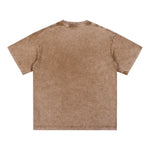 Washed Faded Baggy Cotton Tee 7.5oz