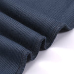 Heavyweight Waffle Split-Hem Texture T-Shirt