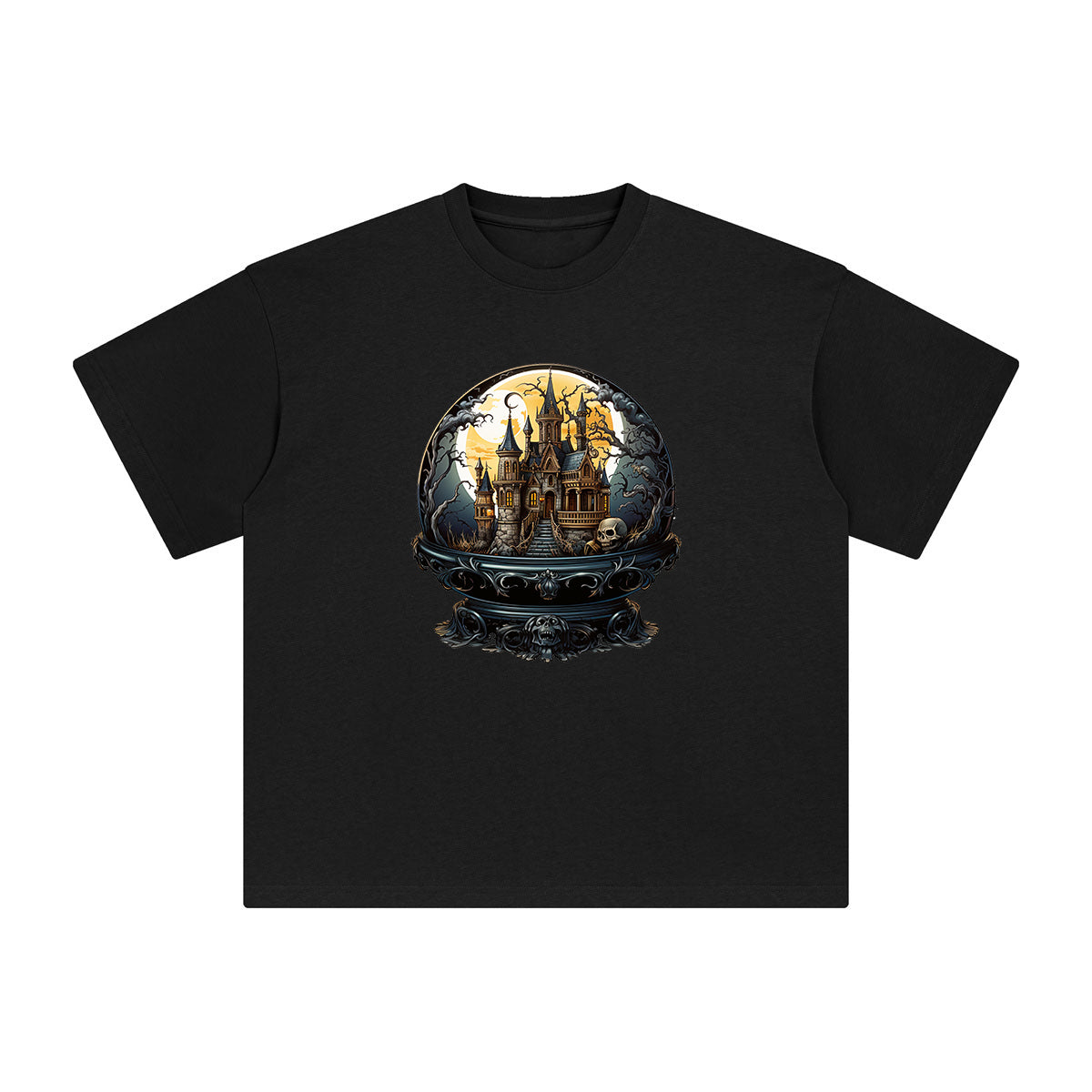 Castle Globe Graphic Tee-INNBLAC Fashion Apparel