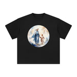 Mother Mary & Jesus Walking Graphic Tee-INNBLAC Fashion Apparel
