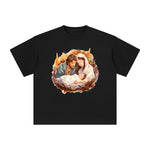 Christmas Nativity Scene Graphic Tee-INNBLAC Fashion Apparel