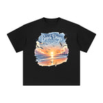 Summer Beach Day Graphic Tee-INNBLAC Fashion Apparel