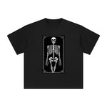 Mystery Skeleton Tarot Card Graphic Tee-INNBLAC Fashion Apparel