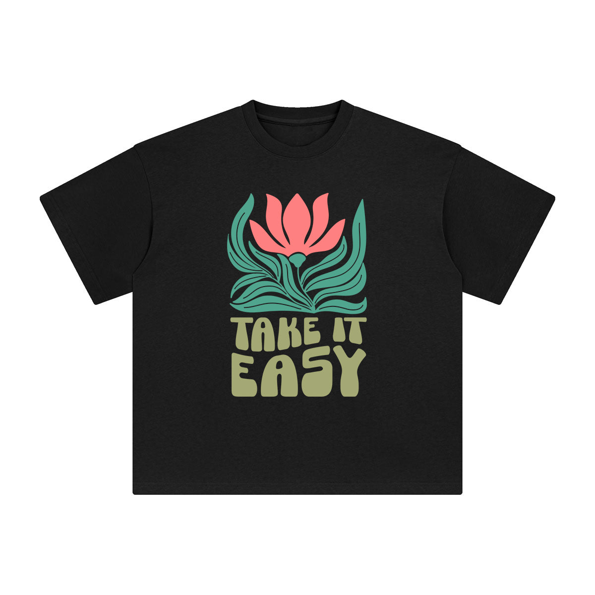 Take It Easy Graphic Tee-INNBLAC Fashion Apparel