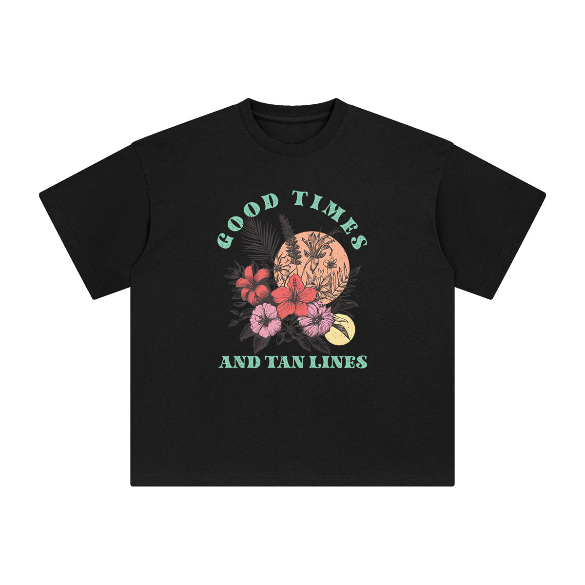 Good Times And Tan Lines Graphic Tee-INNBLAC Fashion Apparel