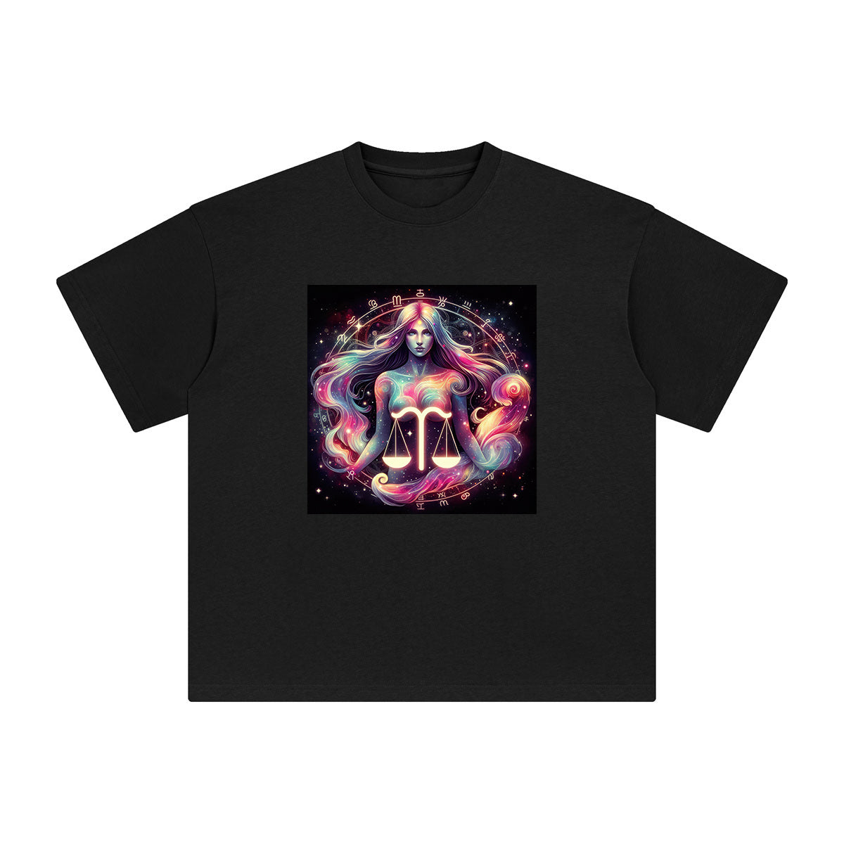 Libra Graphic Tee-INNBLAC Fashion Apparel