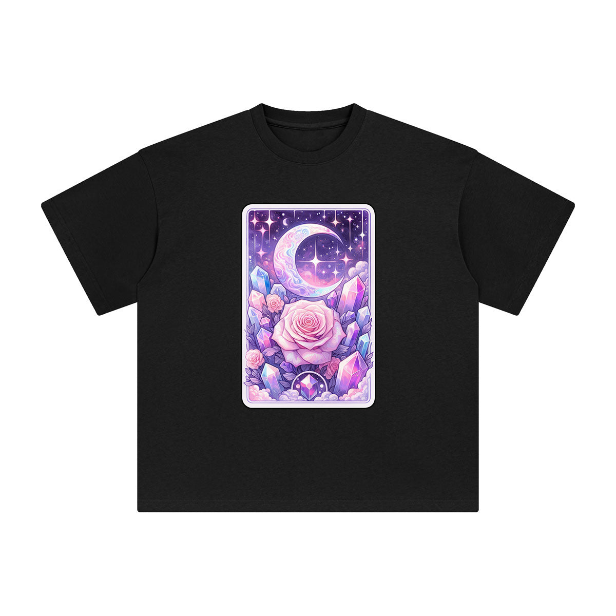 Rose Graphic Tee-INNBLAC Fashion Apparel
