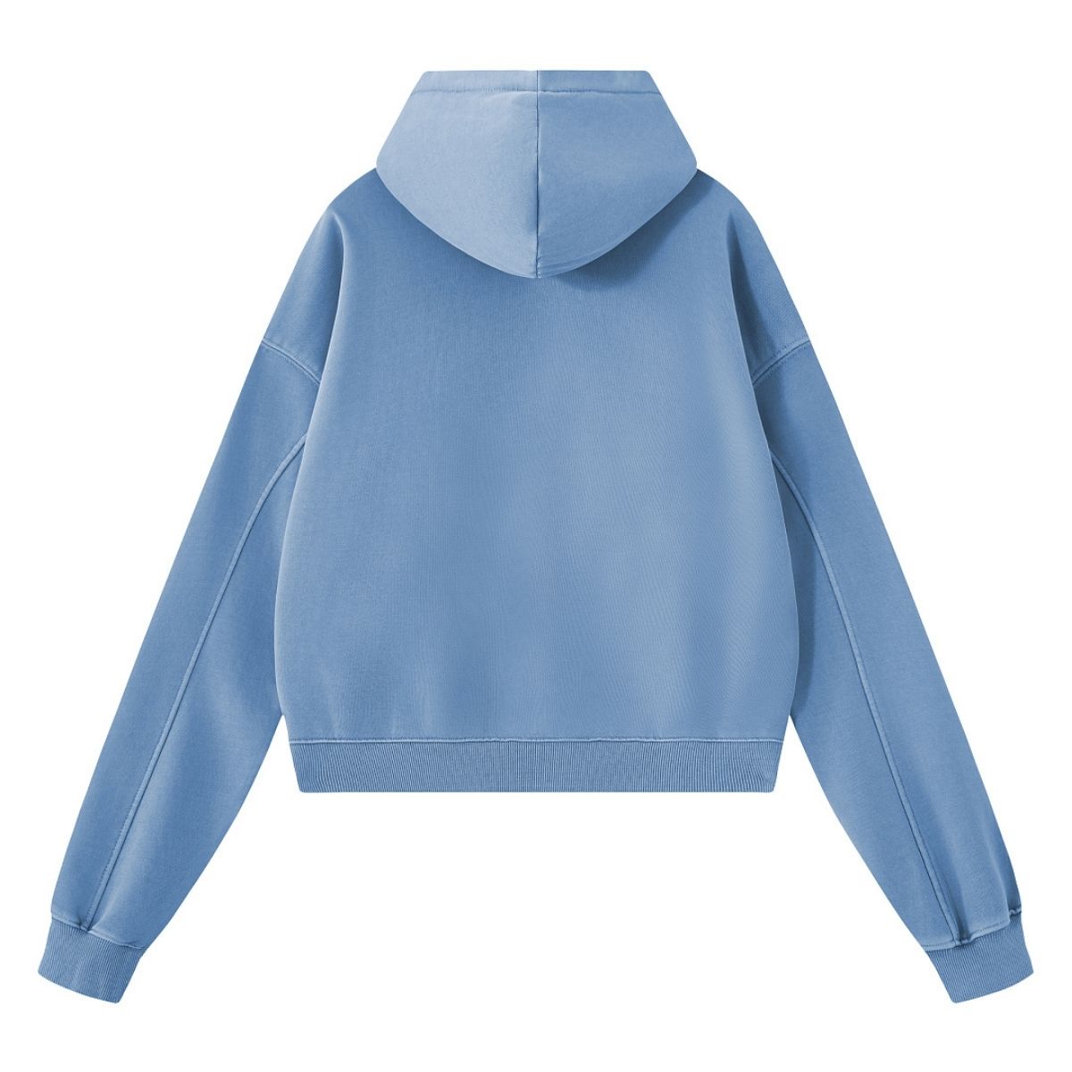 High‑Quality Terry Washed Distressed Hoodie
