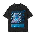 Futuristic Gir Y2k Streetwear Graphic Tee-INNBLAC Fashion Apparel