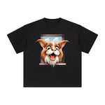 Cat Outside The Window Graphic Tee-INNBLAC Fashion Apparel