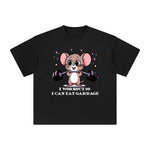 Weightlifting Jerry Graphic Tee-INNBLAC Fashion Apparel