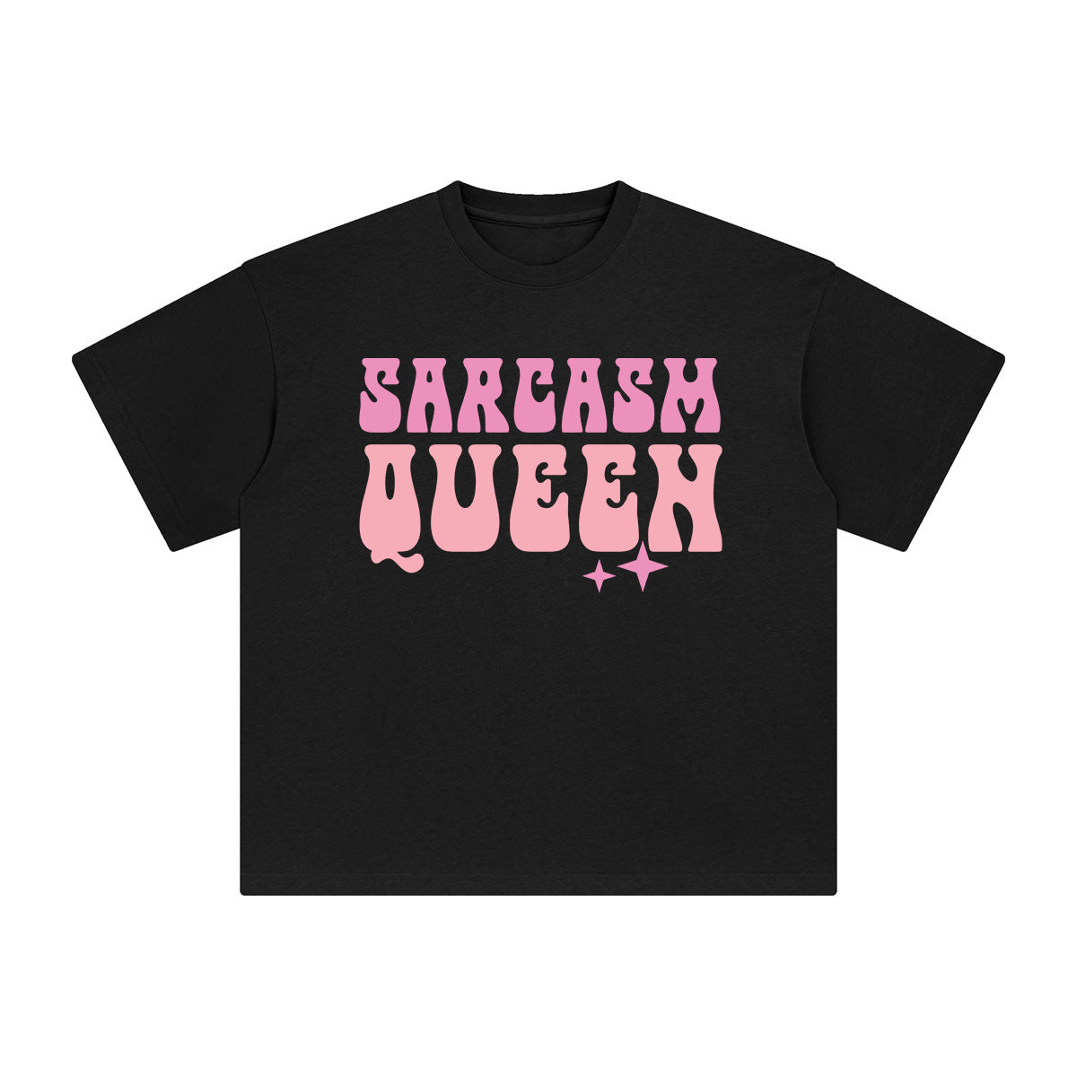 Sarcasm Queen Graphic Tee-INNBLAC Fashion Apparel