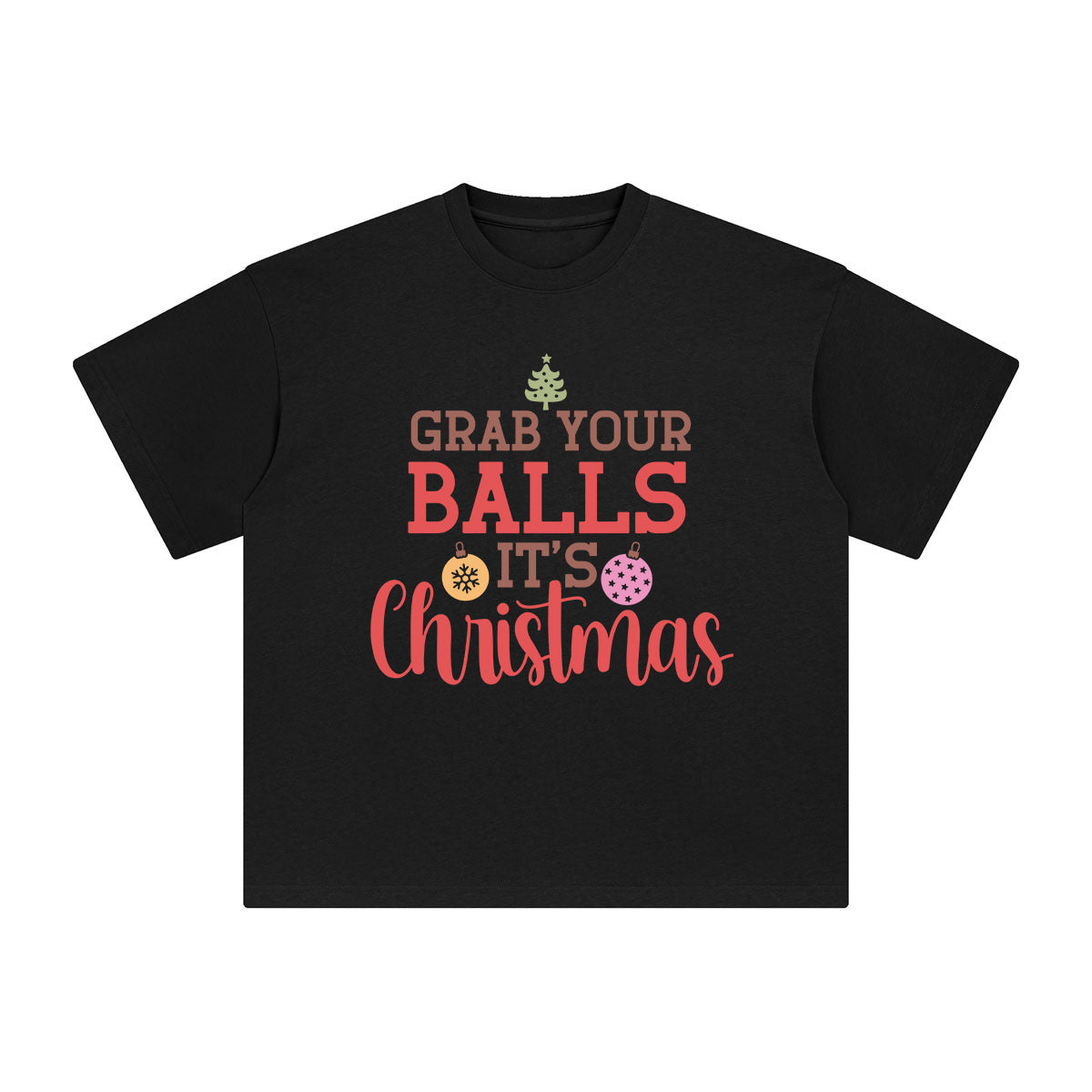 Christmas Graphic Tee-INNBLAC Fashion Apparel