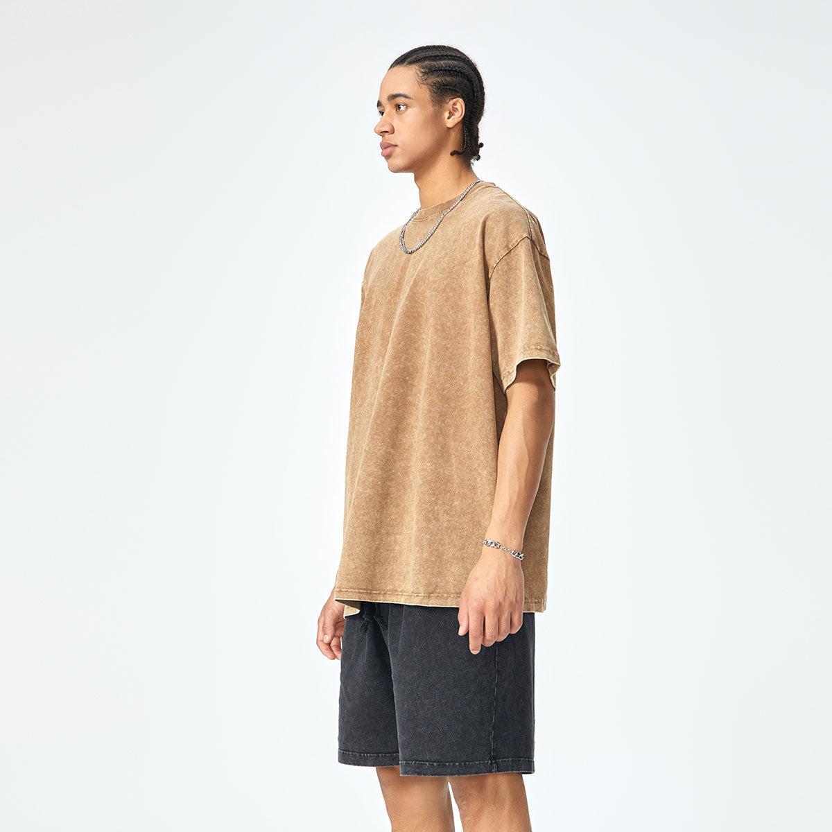Heavyweight Stone Wash Cotton Tee 9oz