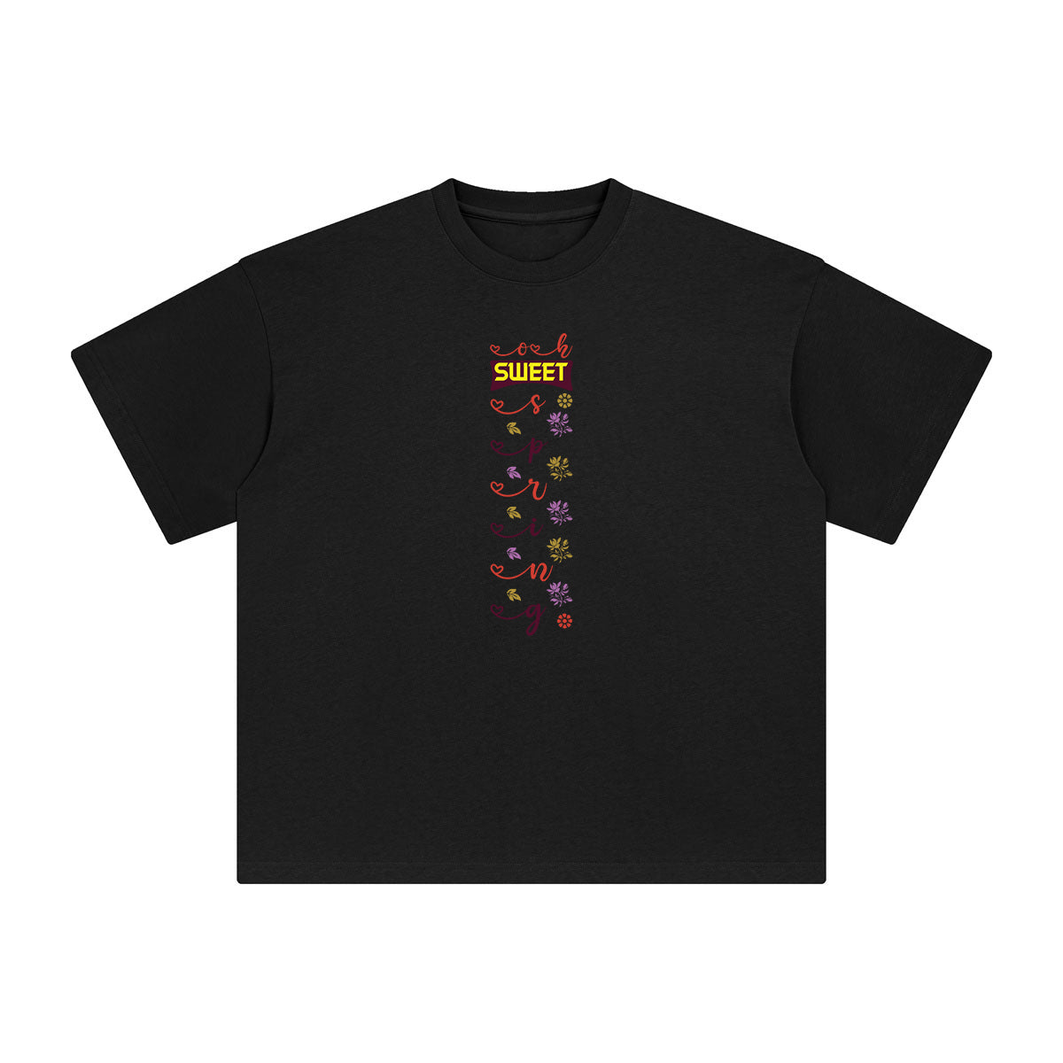 Oh Sweet Spring Aesthetic Graphic Tee-INNBLAC Fashion Apparel