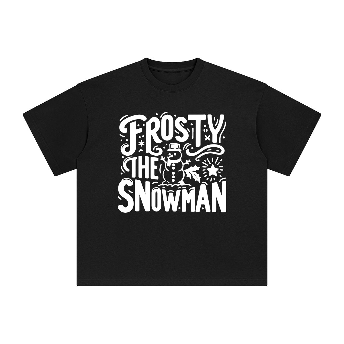 Frosty The Snowman Graphic Tee-INNBLAC Fashion Apparel