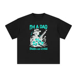I'm A Dad, Grandpa And Veteran Graphic Tee-INNBLAC Fashion Apparel