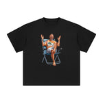 Daddy On Chair Graphic Tee-INNBLAC Fashion Apparel