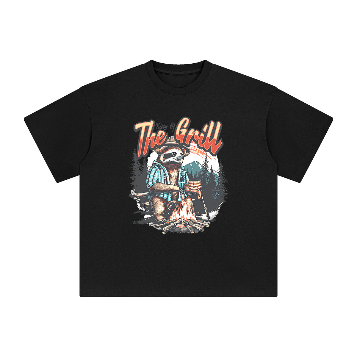 King Of The Grill Graphic Tee-INNBLAC Fashion Apparel