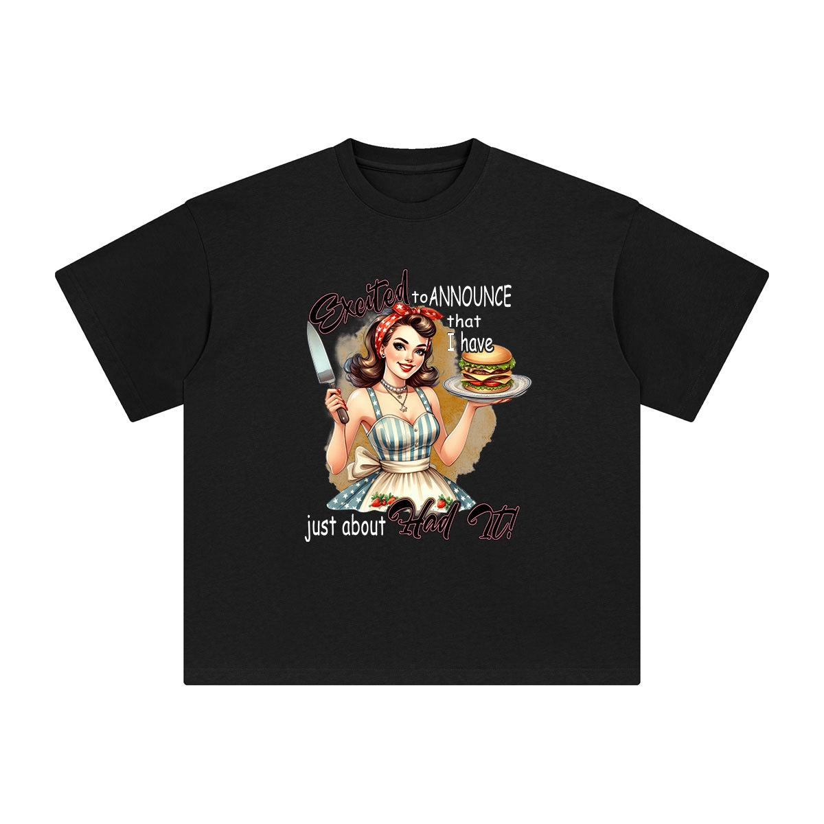 Excited To Announce Graphic Tee-INNBLAC Fashion Apparel