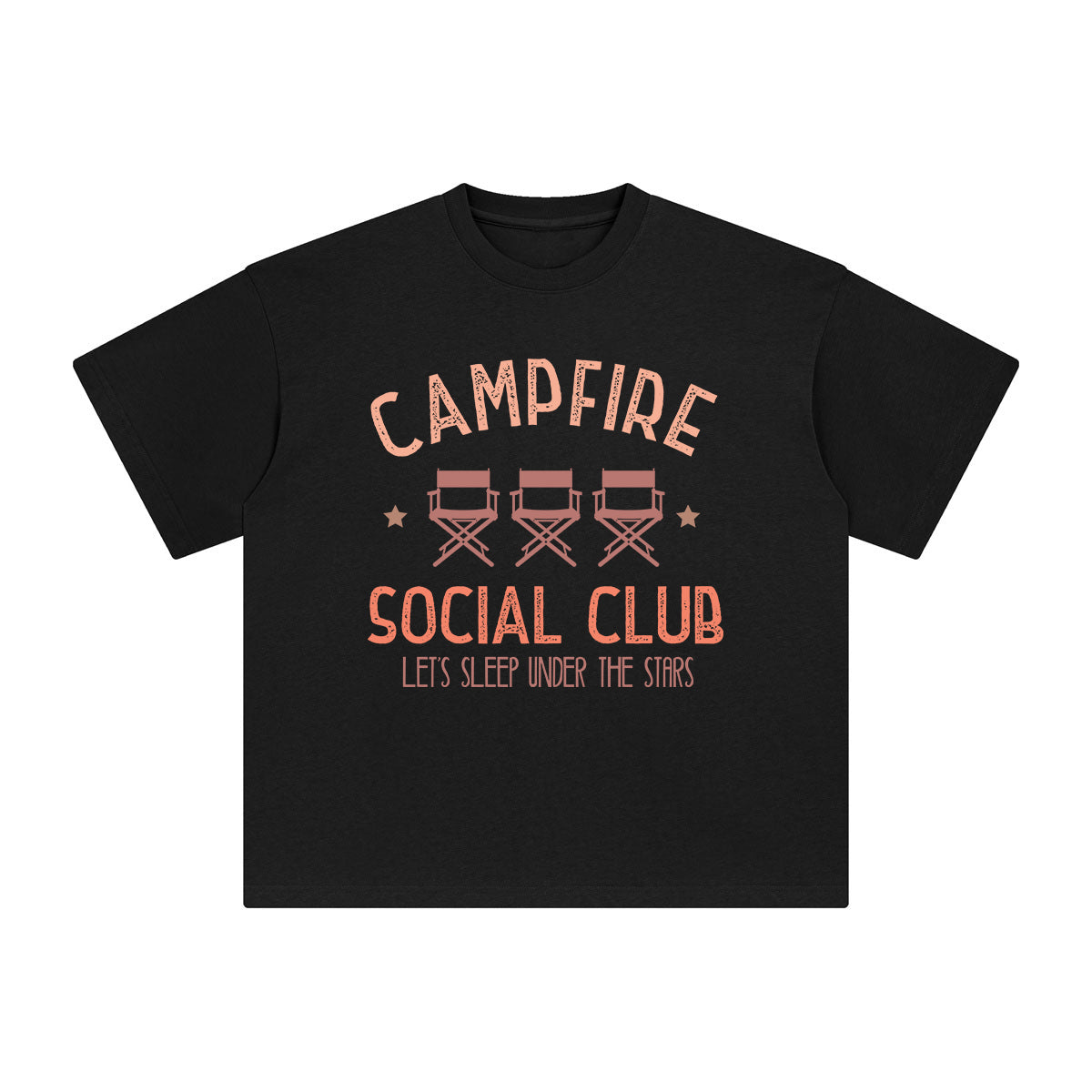 Campfire Social Club Graphic Tee-INNBLAC Fashion Apparel