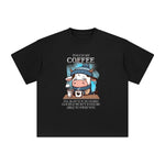 Touch My Coffee Graphic Tee-INNBLAC Fashion Apparel