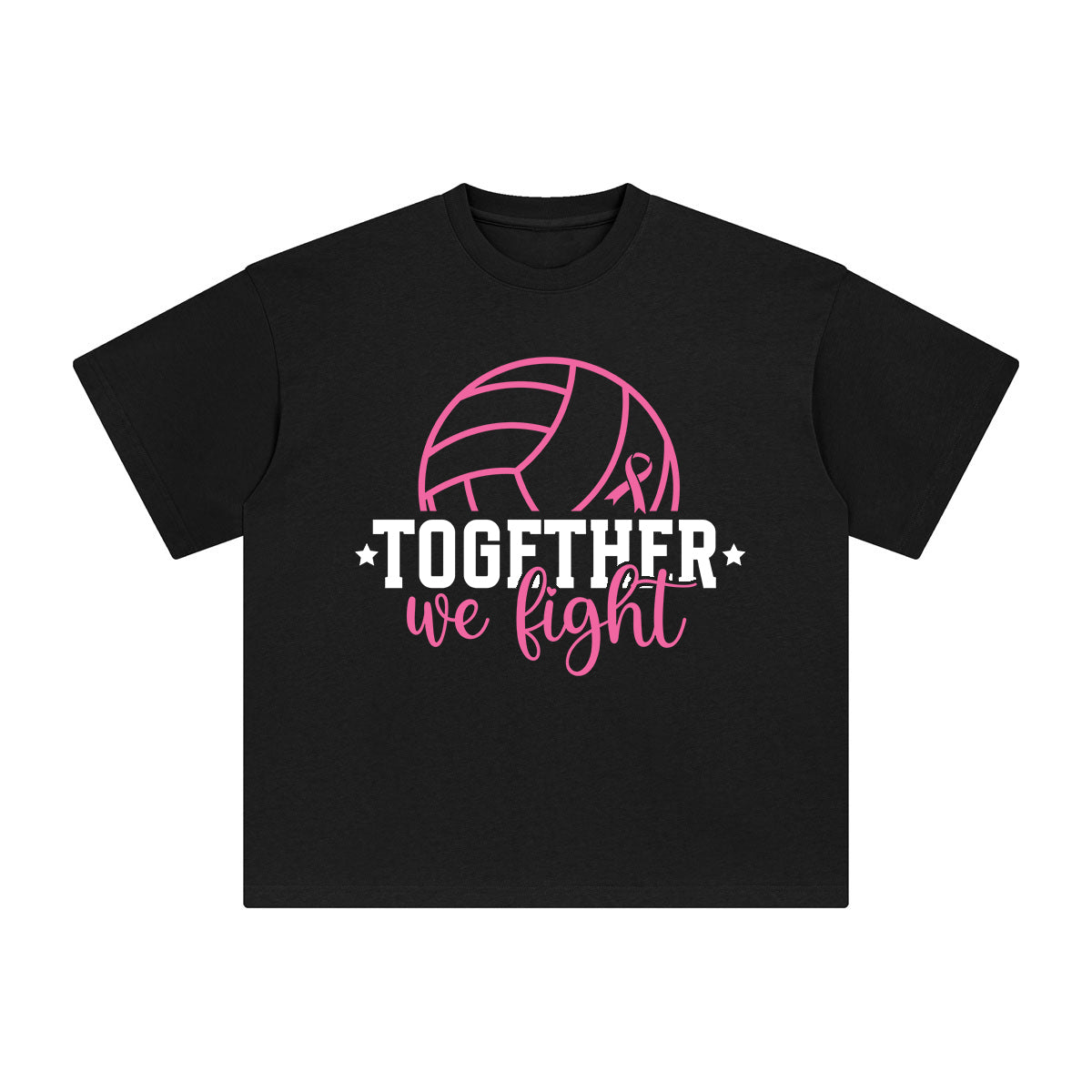 Together We Fight Graphic Tee-INNBLAC Fashion Apparel