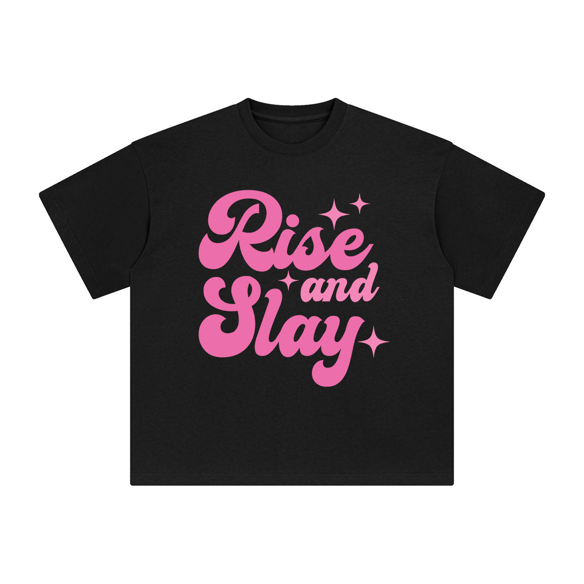 Rise And Slay Graphic Tee-INNBLAC Fashion Apparel